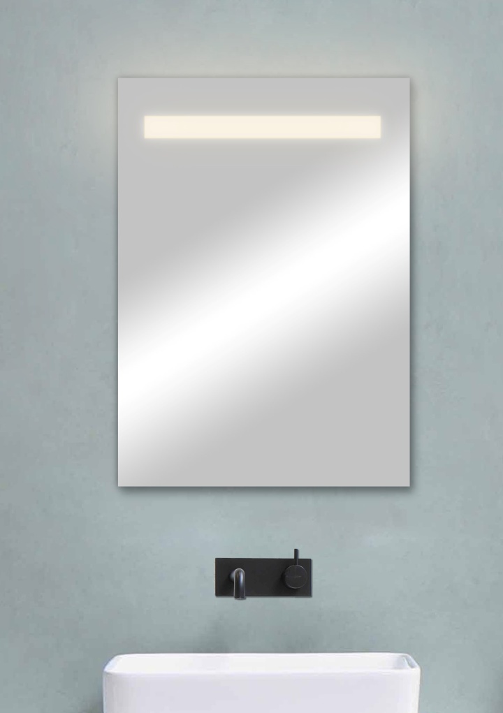 Mirrors & More LED-Spiegel THEKLA ca. 50x70cm mit Beleuchtung
