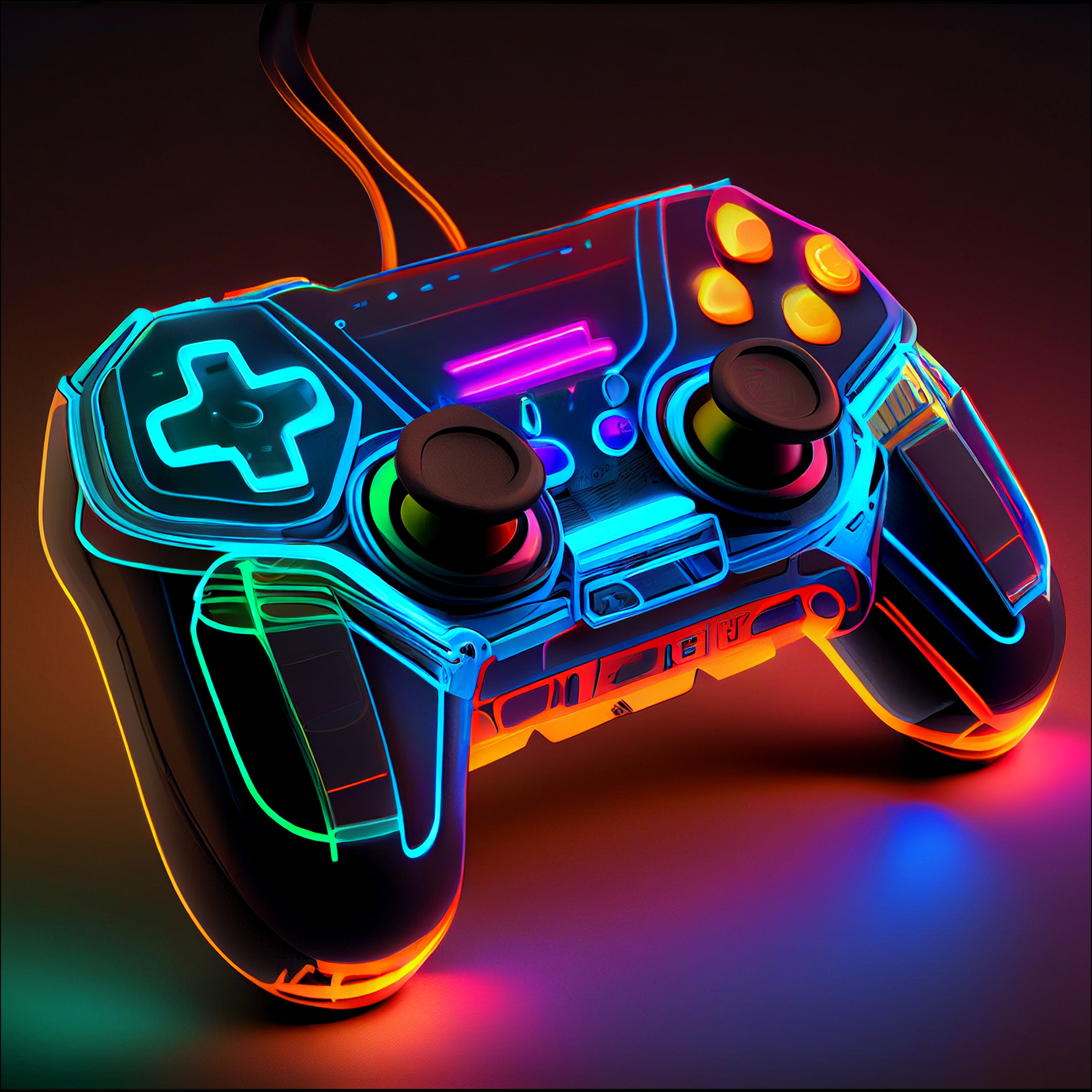 PRO ART Glas-Art 20x20cm Neon Controller
