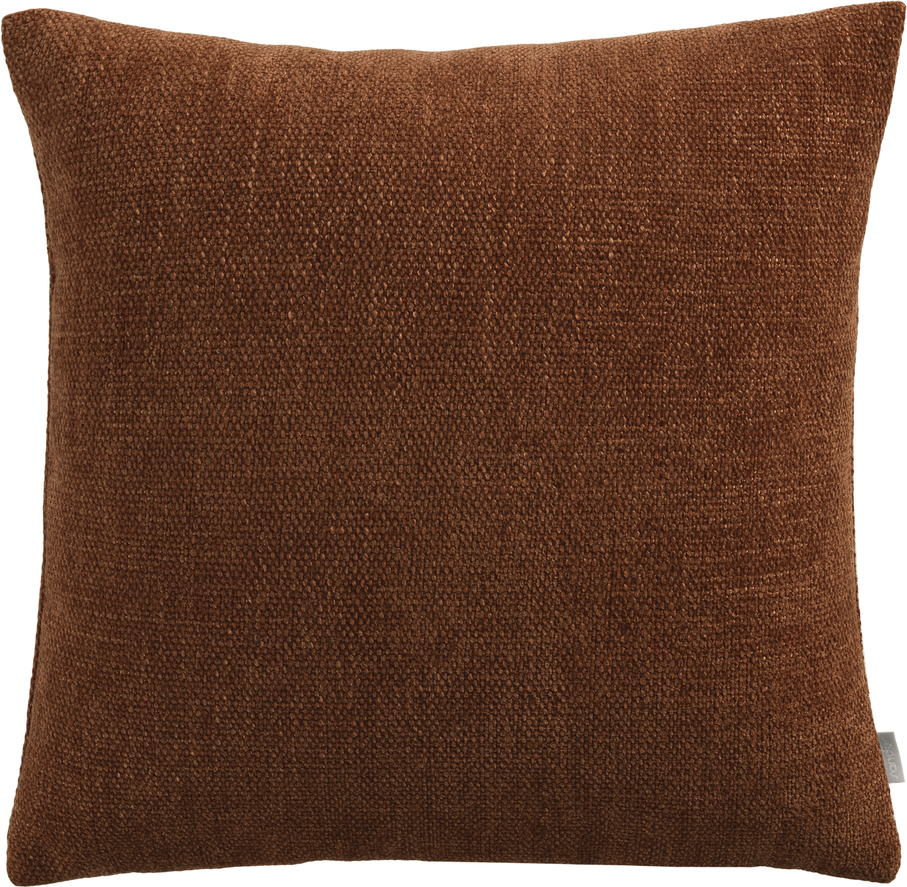 Sander Kissenhülle NOBILE ca. 45x45cm in Farbe burnt sienna, Kissen, Kissenbezug, Braun, Wolltextur, Textur