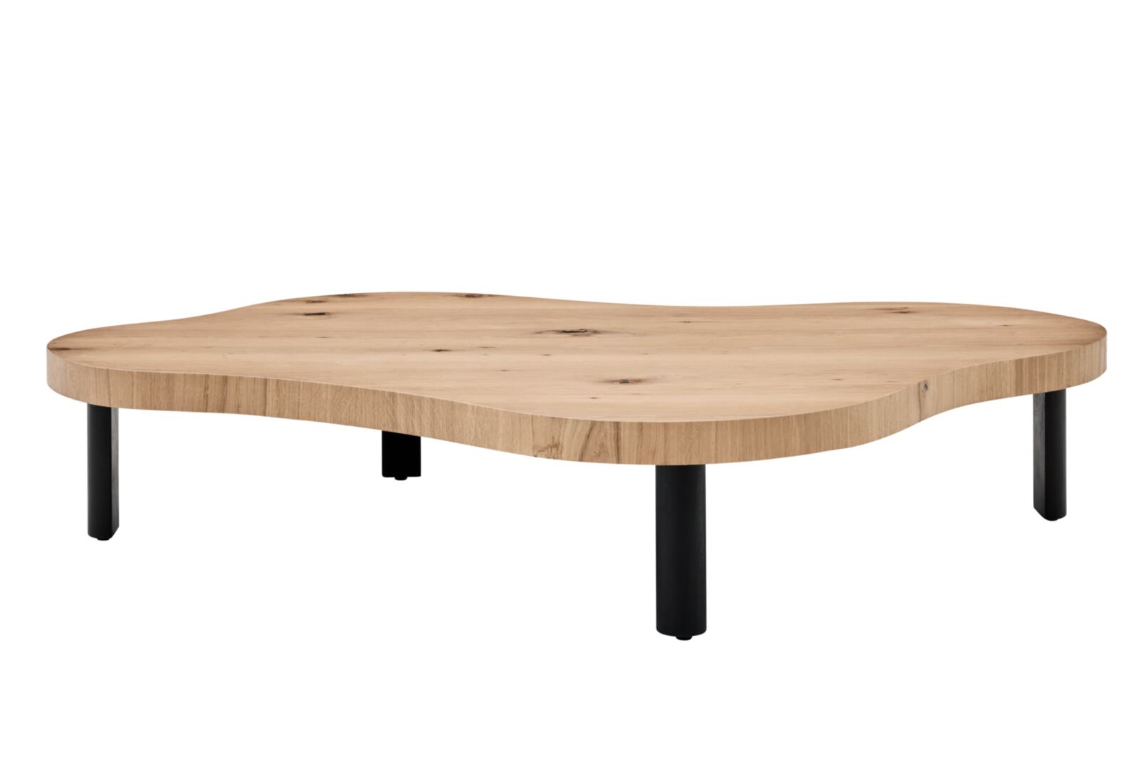 Roomio Couchtisch NO. 2002 ca. 103x173cmmit Platte aus Eiche Echtholzfurnier natur