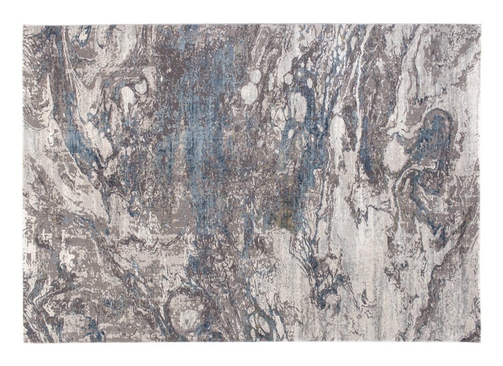 OCI Webteppich You ca. 160 x 230 cm in grau blau