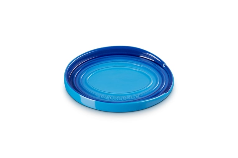 Le Creuset Löffelablage 16cm in Farbe Azure Le Creuset Löffelablage Azure Oval