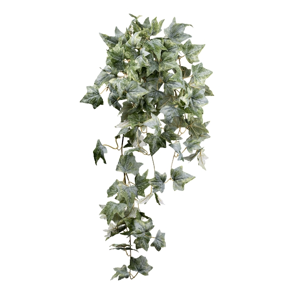 Efeuhänger x9 ca96cm grüngrau 3323862-50 in Grau, efeu, kletterpflanze, künstliche efeu, grüne blätter, hängende pflanze