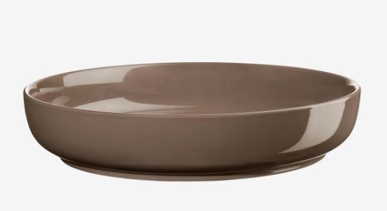 ASA Selection Gourmetteller COPPA in Farbe braun, Schale, Porzellan, Tafelgeschirr, Braun, Flachschale