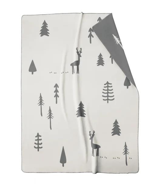 Cawö Wohndecke WINTER EDITION WOHNDECKE 150x202cm in Farbe stein/anthrazit, Dekoration für Zuhause, Formelle Kleidung