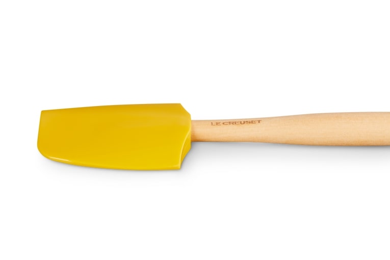 Le Creuset Kochkelle Craft mit in Farbe Nectar Le Creuset Kochkelle Craft mit in Nectar, Schutzhobel, Backhilfe?, Gelb, Holzgriff, Küchenwerkzeug