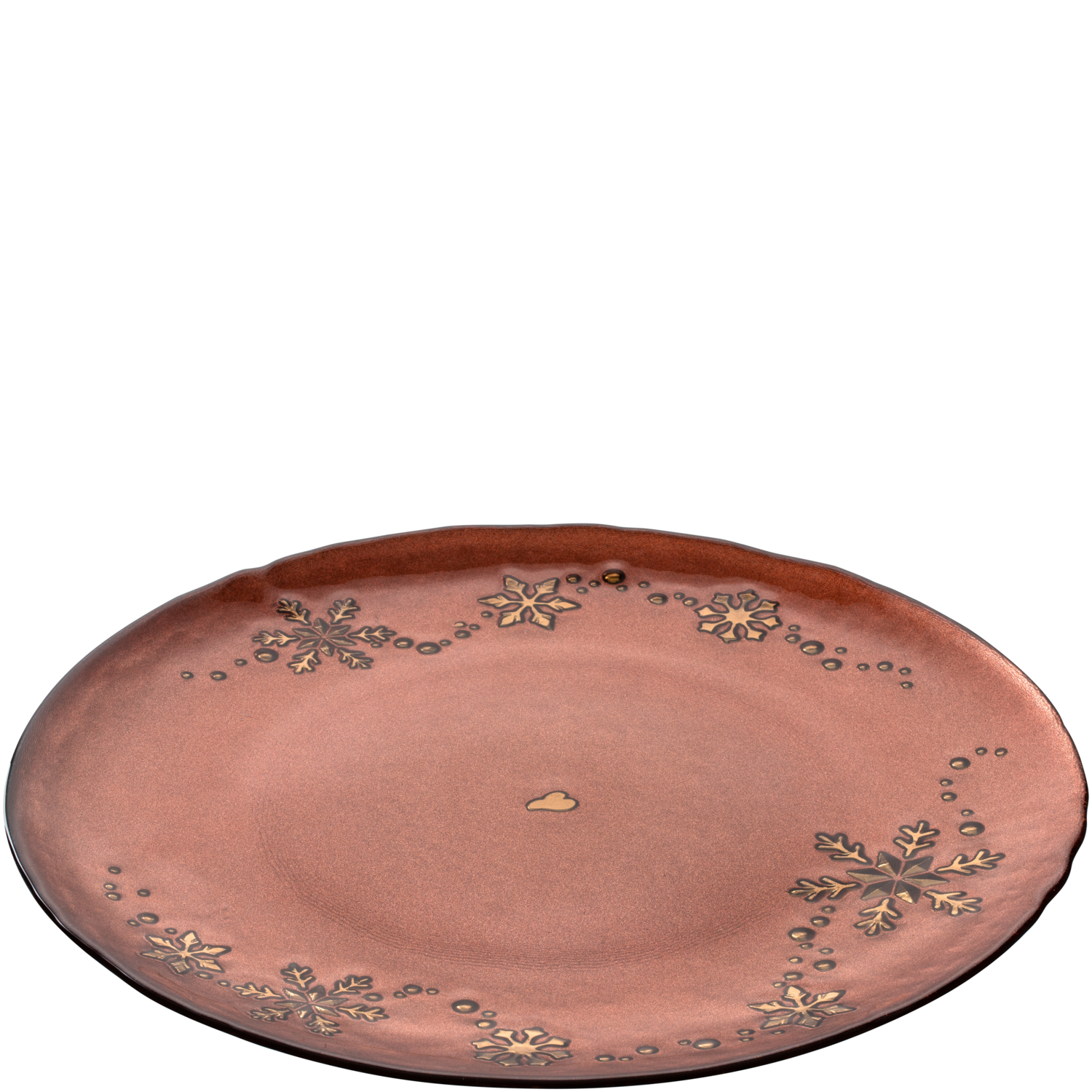 Leonardo Teller Autentico 27cm in Farbe rot