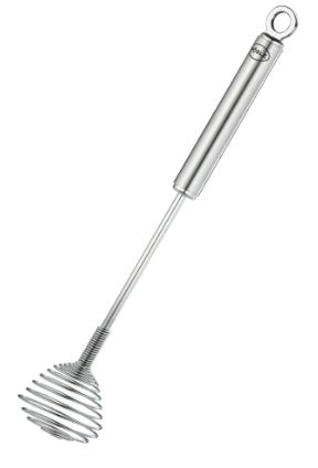 Rösle Quirlbesen 27cm , Küchenlöffel, Spirale, Schneebesen, Schaumlöffel, Stabmixer