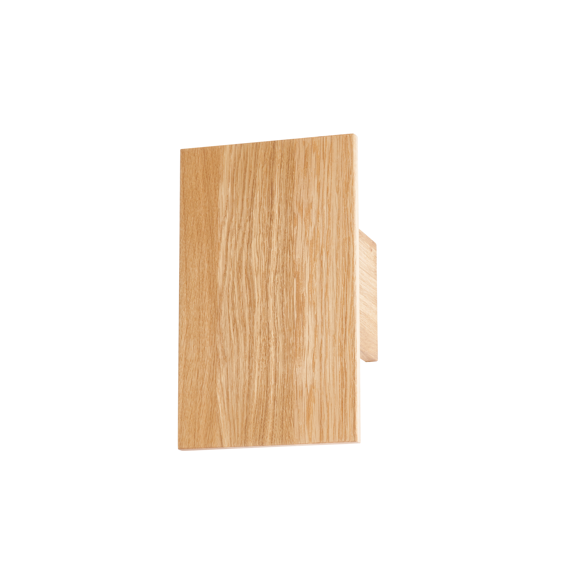 Fischer & Honsel LED-Wandleuchte SHINE-WOOD 4-flammig in Farbe Holz eiche natur geölt/Holz eiche natur geölt