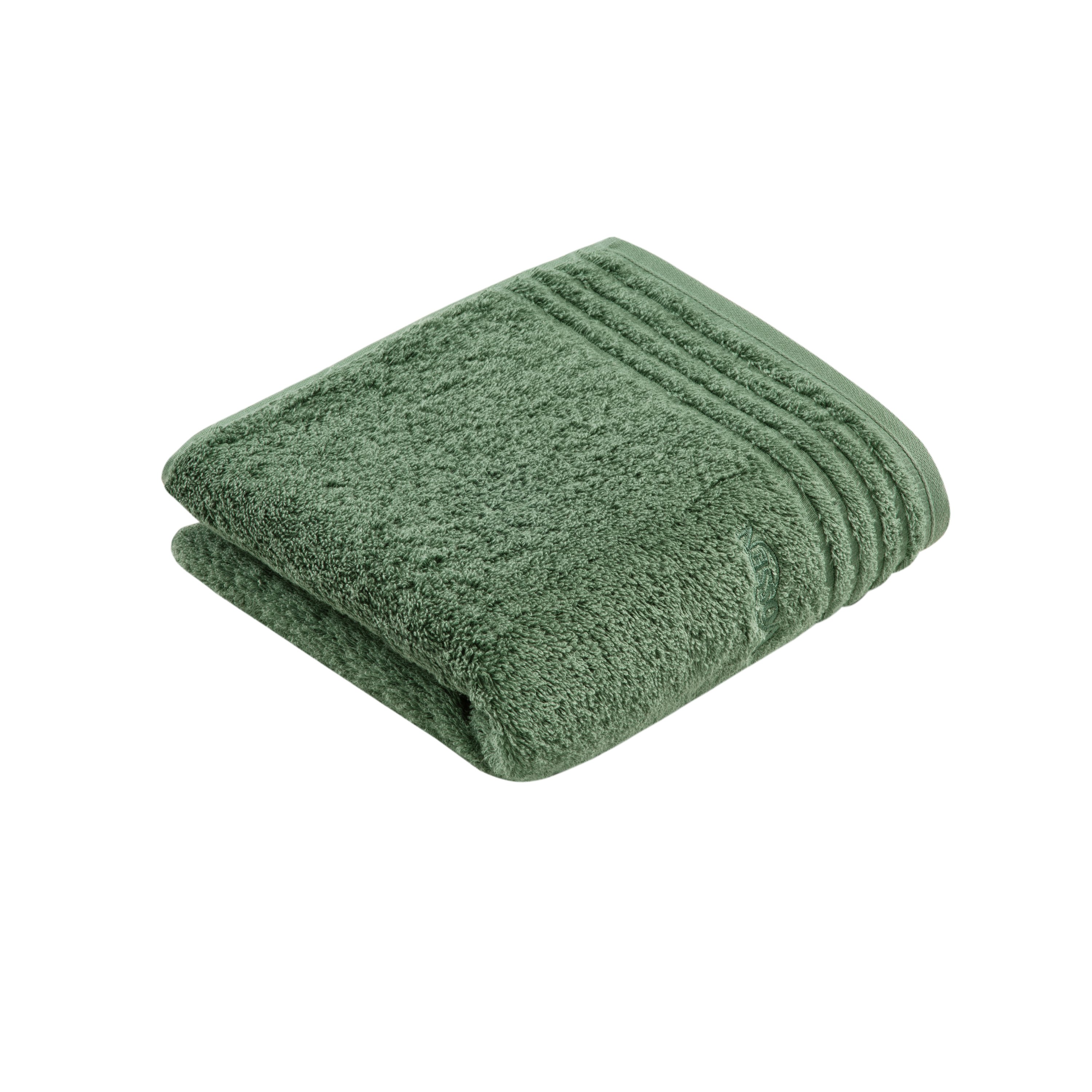 Vossen Handtuch Vienna Style Supersoft ca. 50x100cm in Farbe evergreen