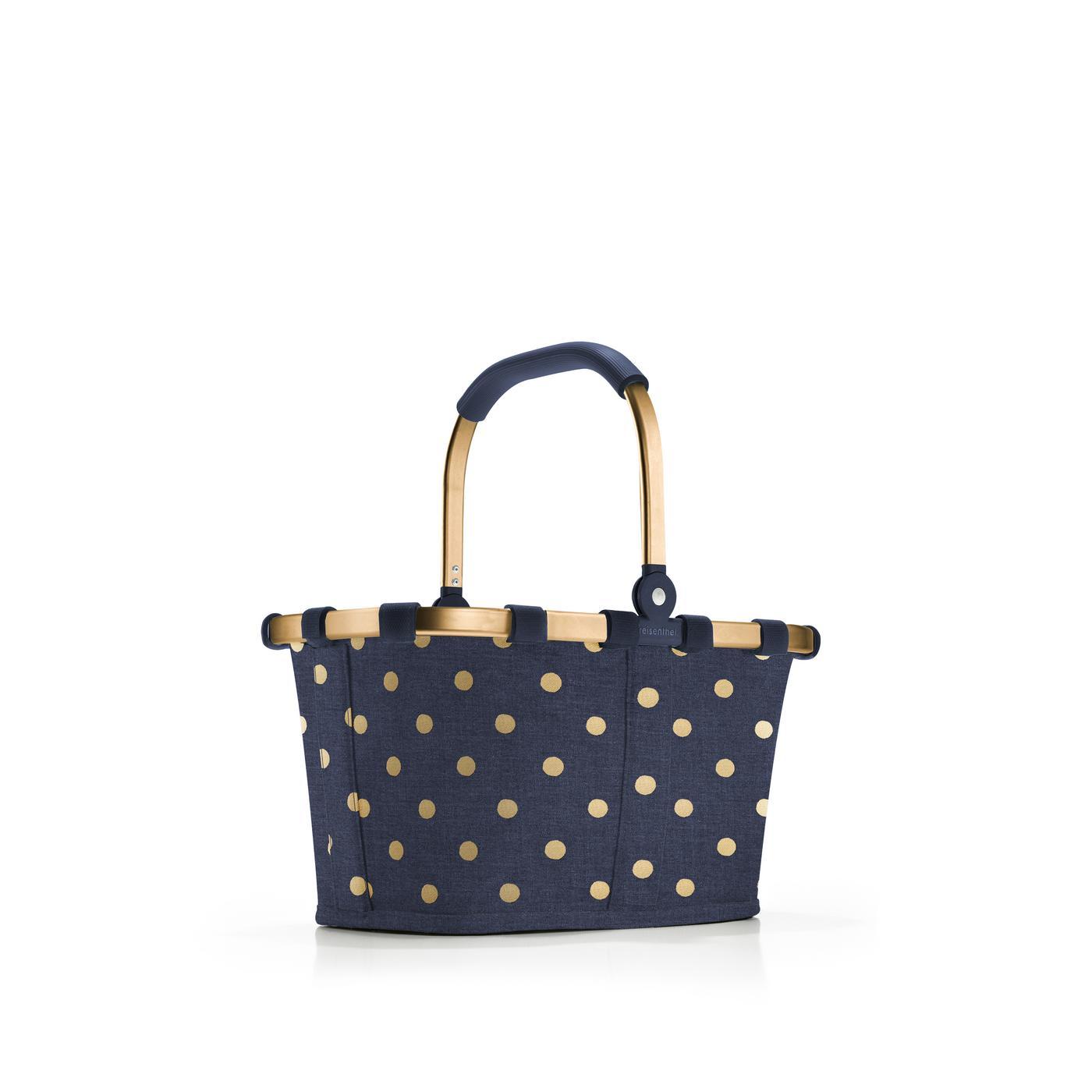 Reisenthel CARRYBAG XS in Farbe frame metallic dots blue