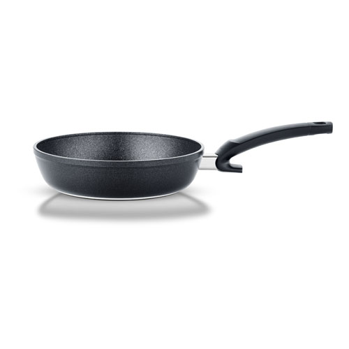 Fissler Pfanne ADAMANT® COMFORT B/H/T ca. 25,5x10x44,5cm in Anthrazit, Pfanne, Antihaft, Großes Kochgeschirr, Granitbeschichtung, Schwarz