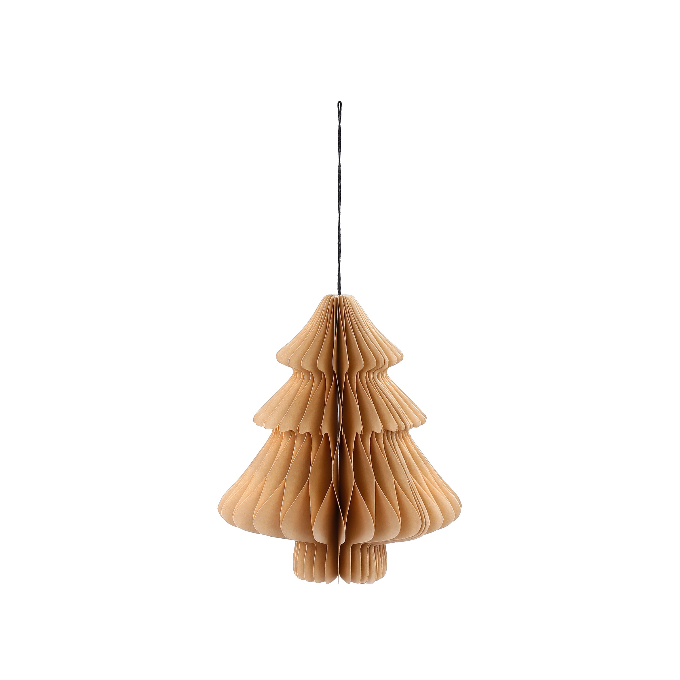 Tannenbaum 15 cm hellbraun in Farbe Hellbraun ()