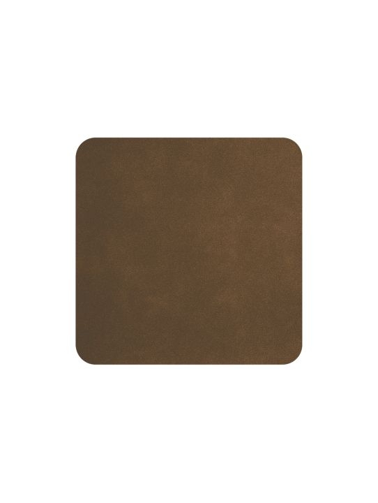 ASA Selection 4er-Set Untersetzer Soft Leather in Farbe rot