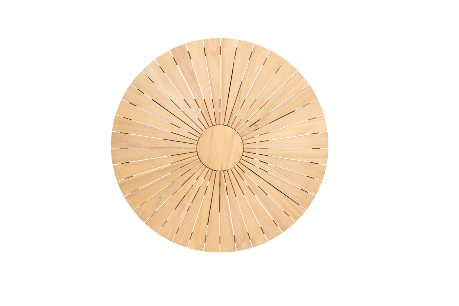 Interliving Esstisch IL7011 in Platte Teak-Holz