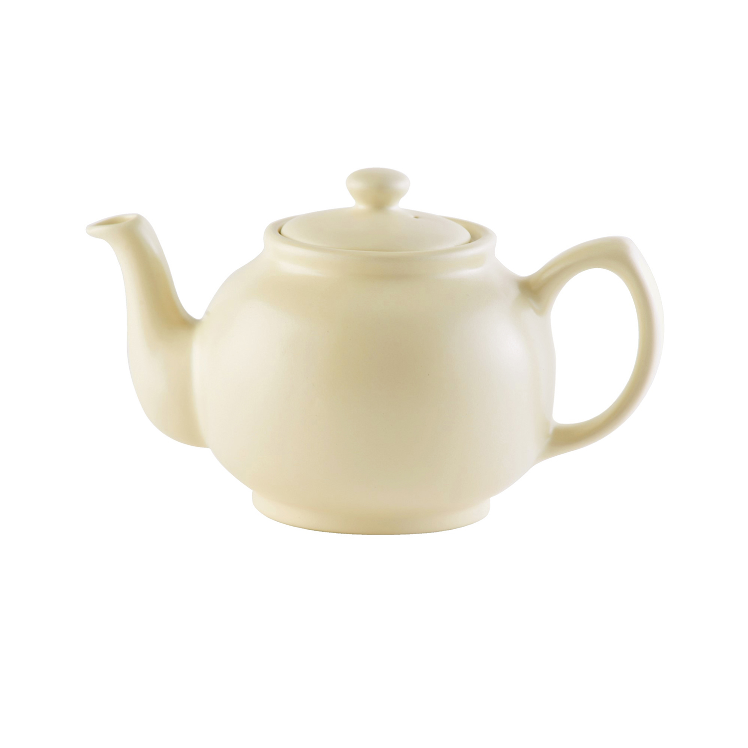 Price & Kensington Teekanne, matt creme, 6 Tassen