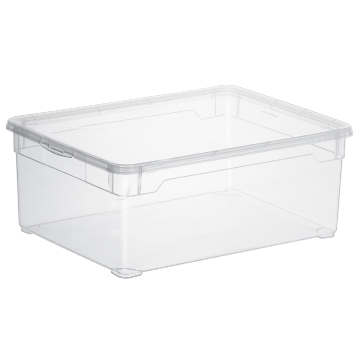Rotho Clearbox Men Shoe CLEAR in Farbe Transparent
