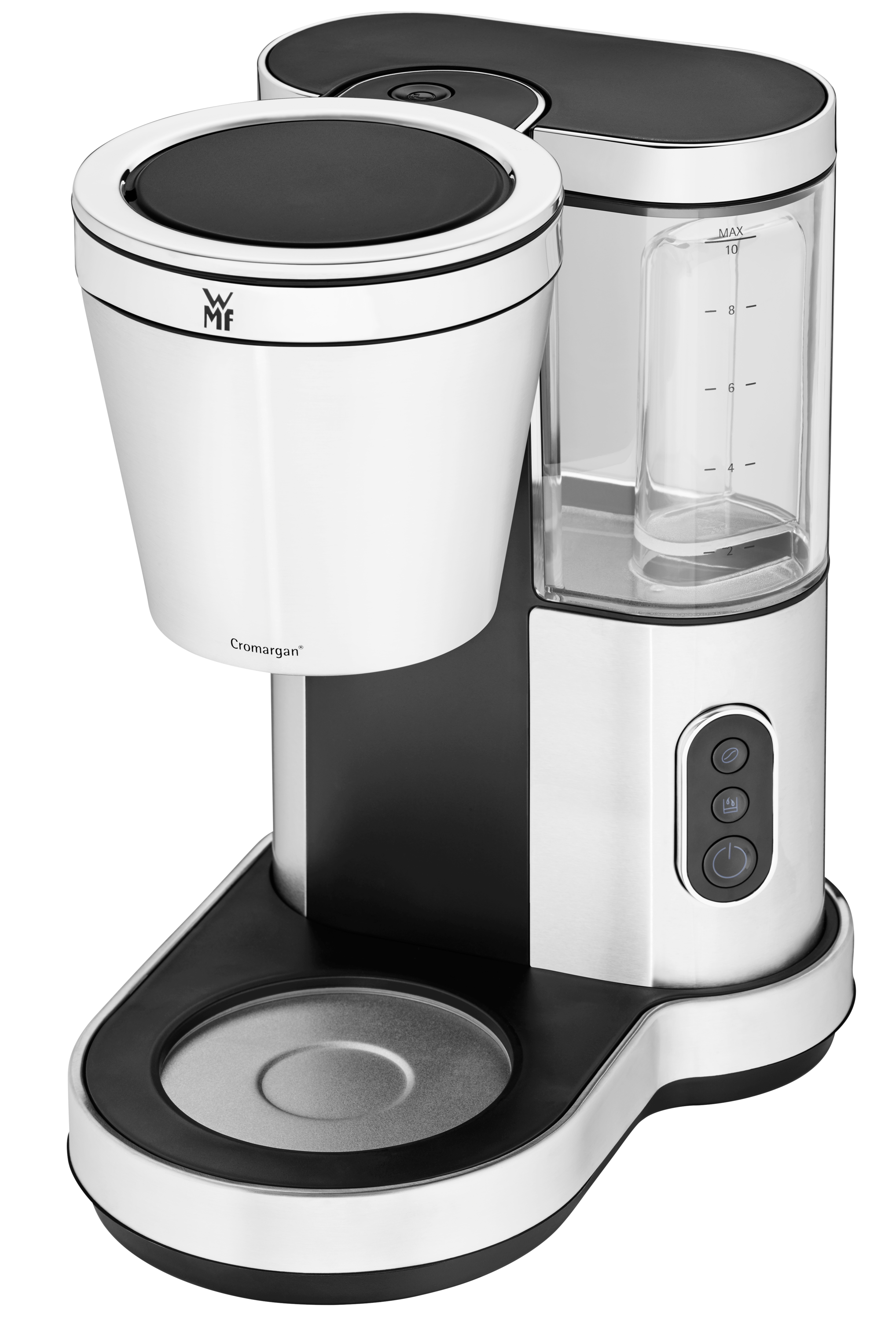 WMF Lono Aroma Kaffeemaschine Glas in Edelstahl