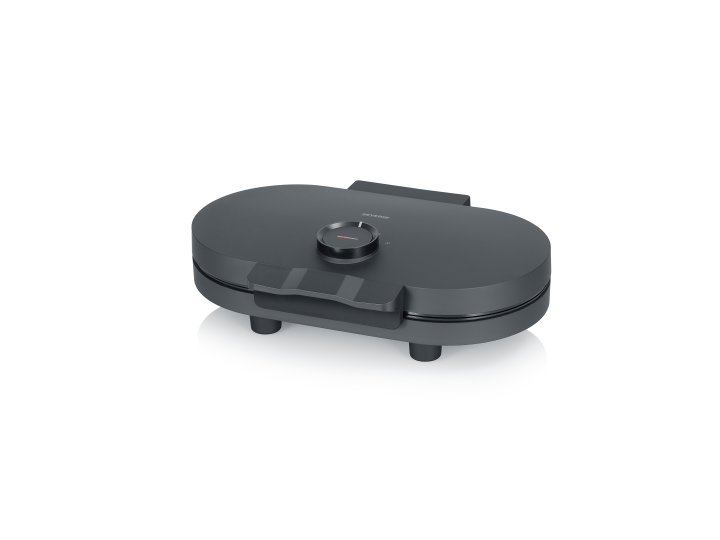 Severin Waffeleisen WA 2118 in Schwarz Matt