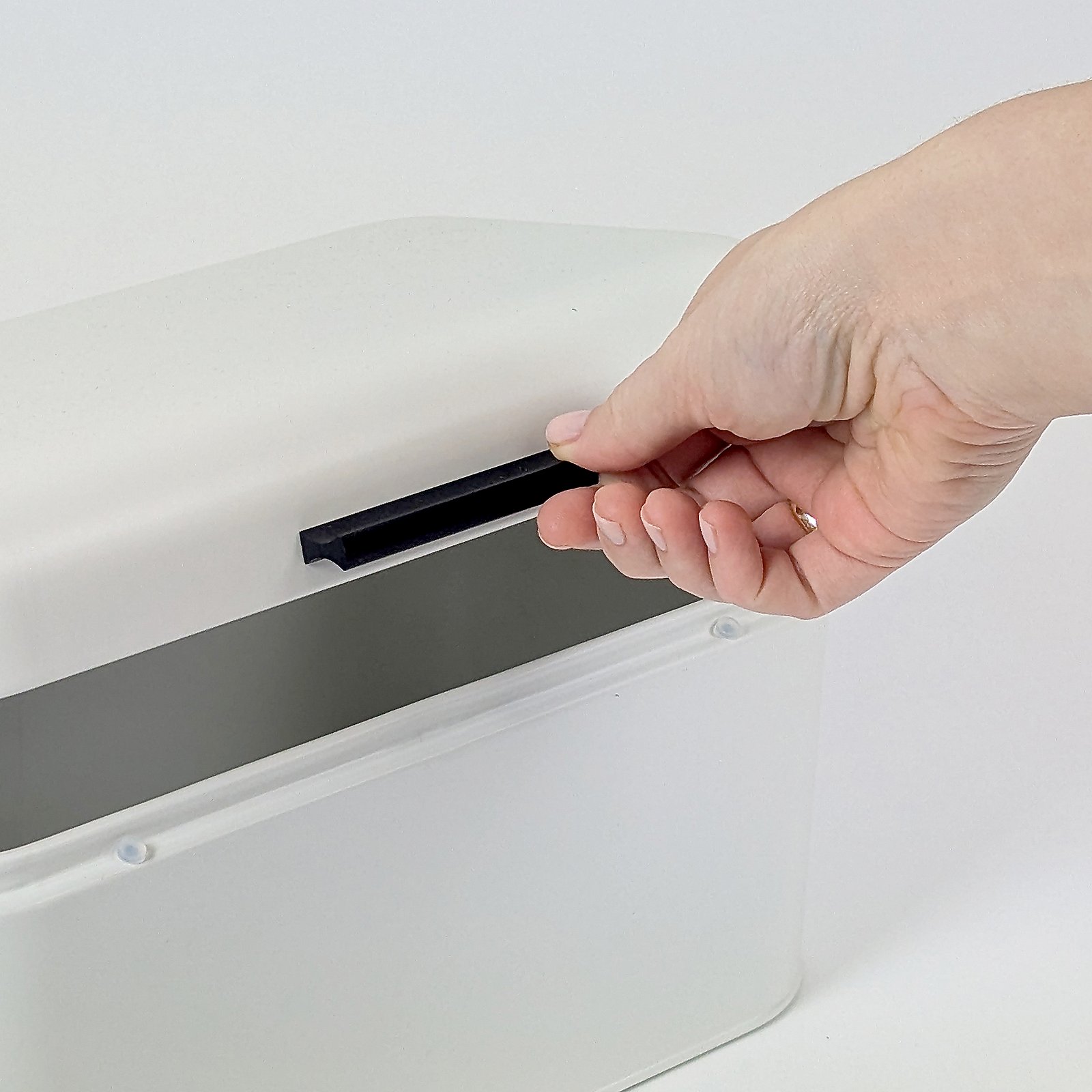 Kela Brotkasten FRISCA in Weiß, Kiste