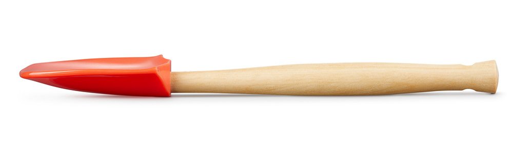 Le Creuset Grosser Kochlöffel Ofenrot