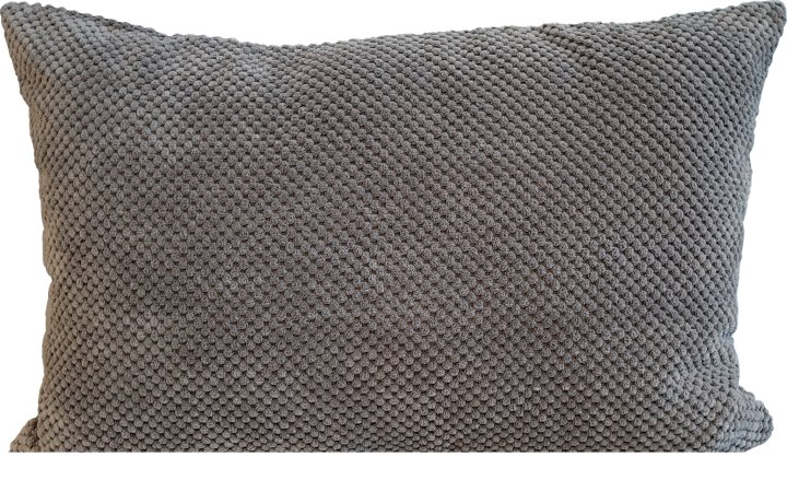 Dekokissen, ca. 30x50cm Piano in grau, Kissen, Kissenbezug, Textil, Stoff, Körbond