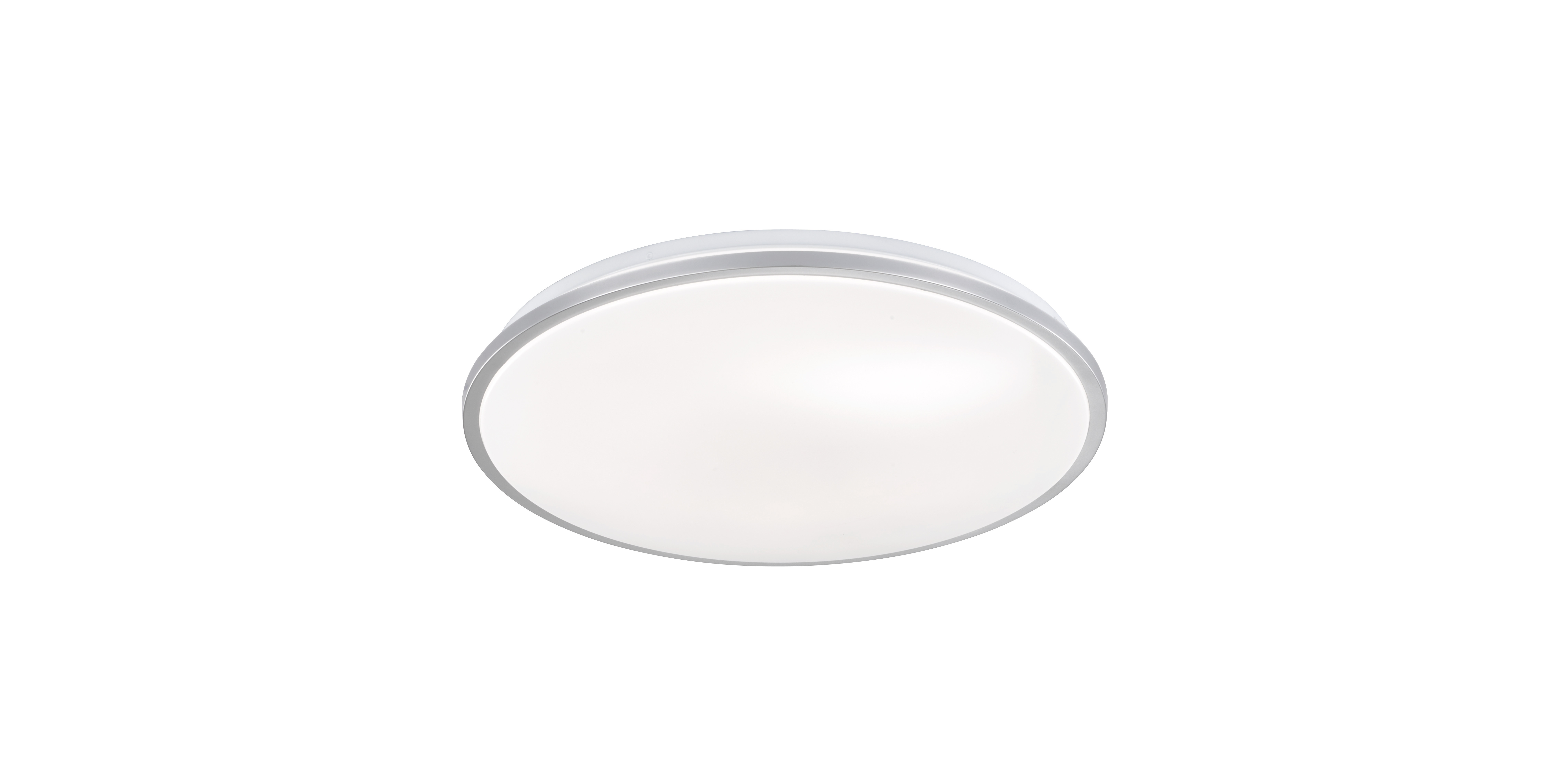 Fischer & Honsel LED-Deckenleuchte JASO in Acryl silberfarbig, Acrylglas