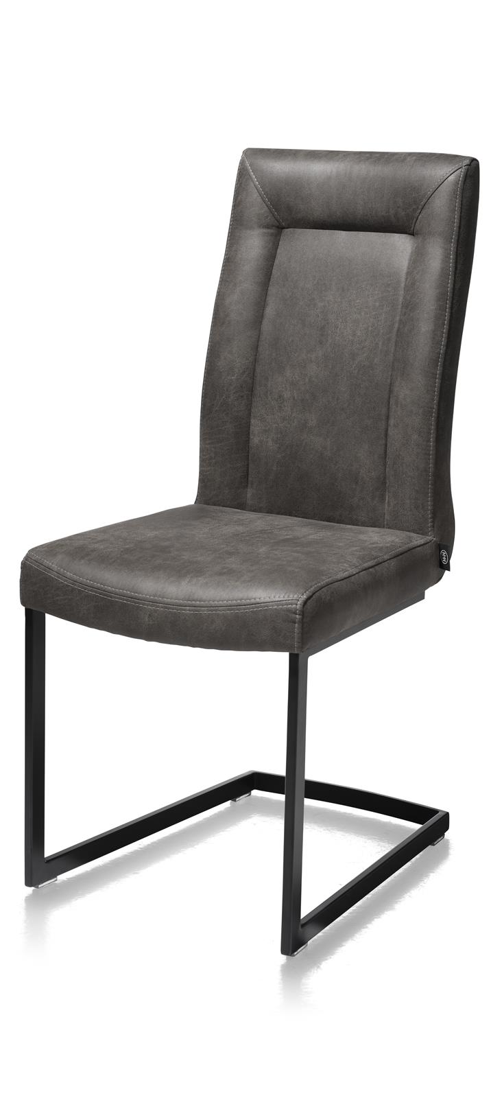 Henders & Hazel Schwingstuhl MALENE ca. B48 H103 T67 cm in Stoff Secilia anthrazit