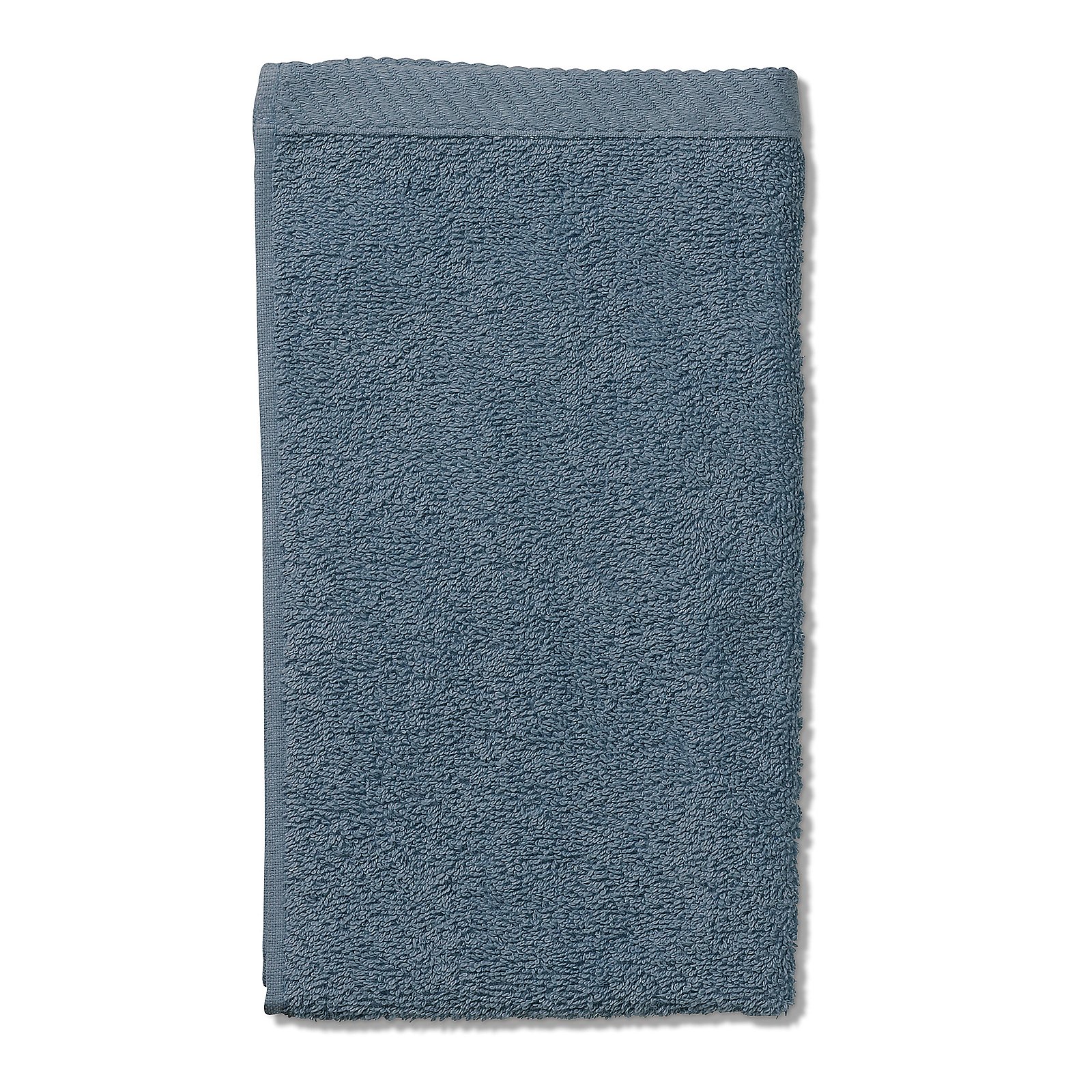 Kela Gästetuch LADESSA in Farbe Rauchblau, Handtuch, Badezimmer, Frottier, Blau, Textil