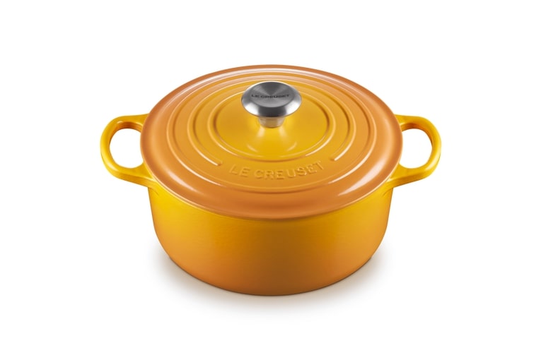 Le Creuset Bräter Sig ca. 24cm in Nectar, Gehäuse, Tiegel, Ofenform, Gusseisen, Kasserolle