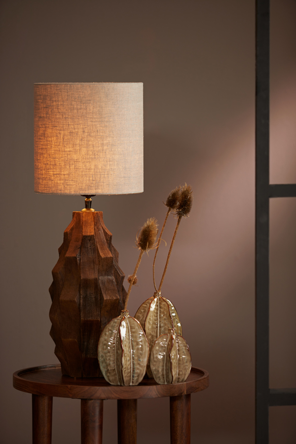Light & Living Lampenschirm DARK LINEN in Farbe dunkel Light & Living Lampenschirm DARK LINEN in Farbe dunkel