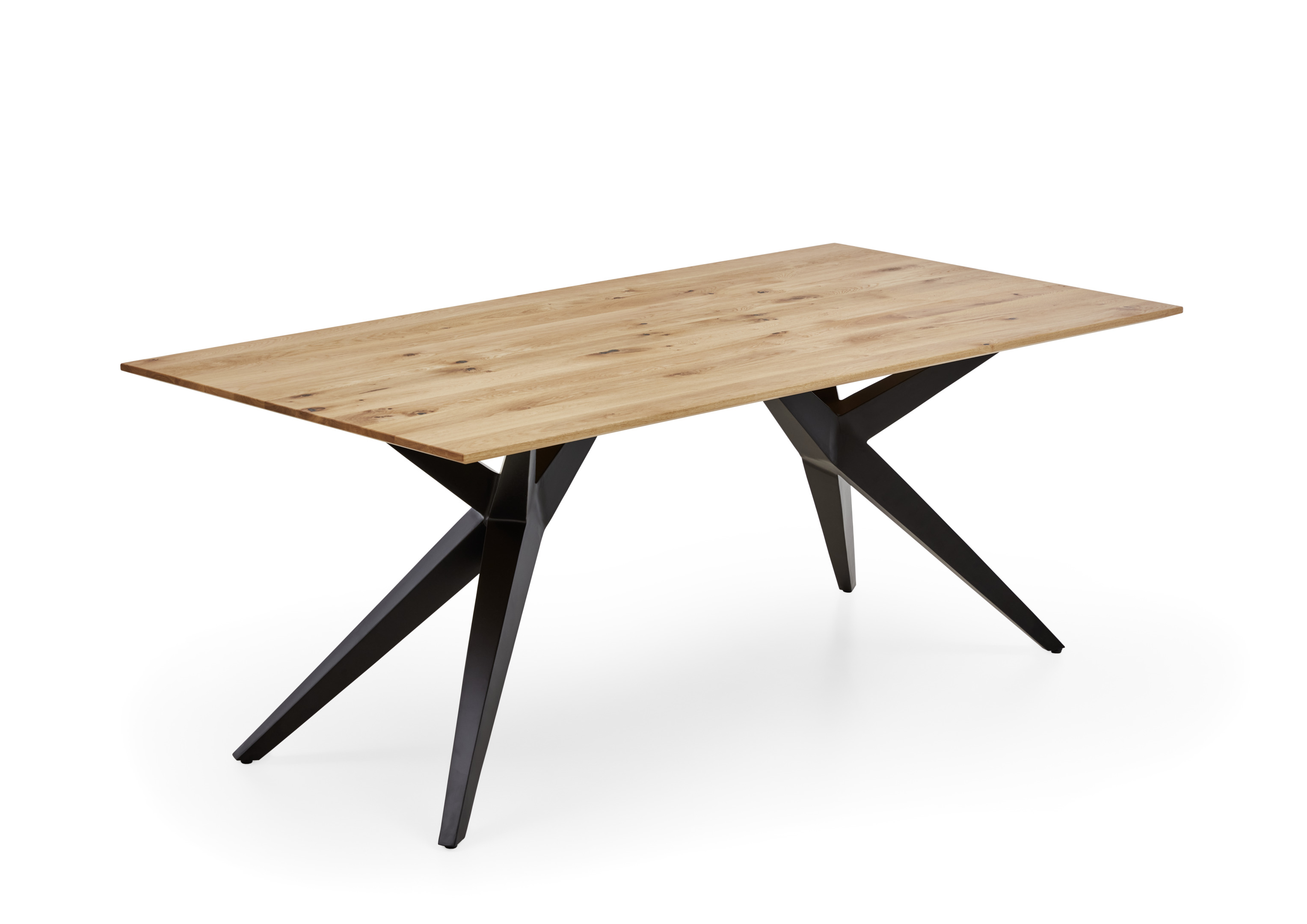 Musterring Esstisch TARIO ca.L200 B100 H76 cm in Charakter-Eiche massiv geölt, Kaffeetisch, Mobiliar, Tabelle, Esstisch