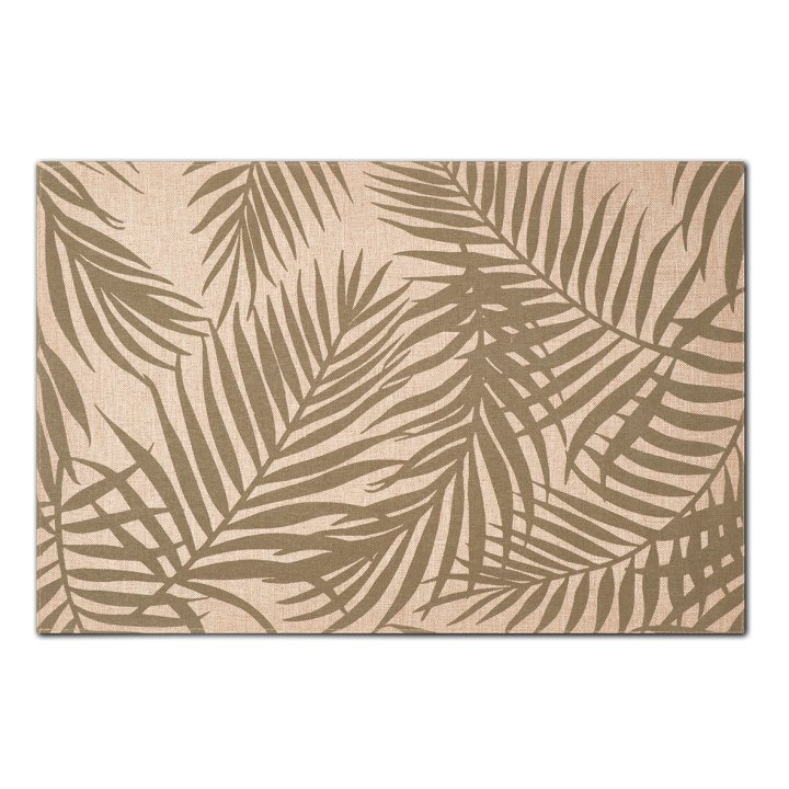 Zeller Platzset ca. 45x30cm in natur, grün
