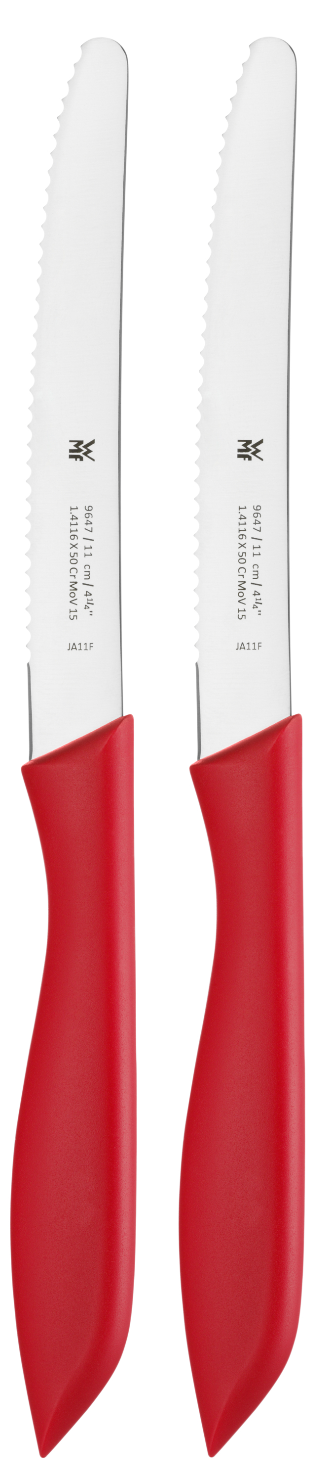 WMF Vespermesser-Set, 2-teilig, Rot in rot