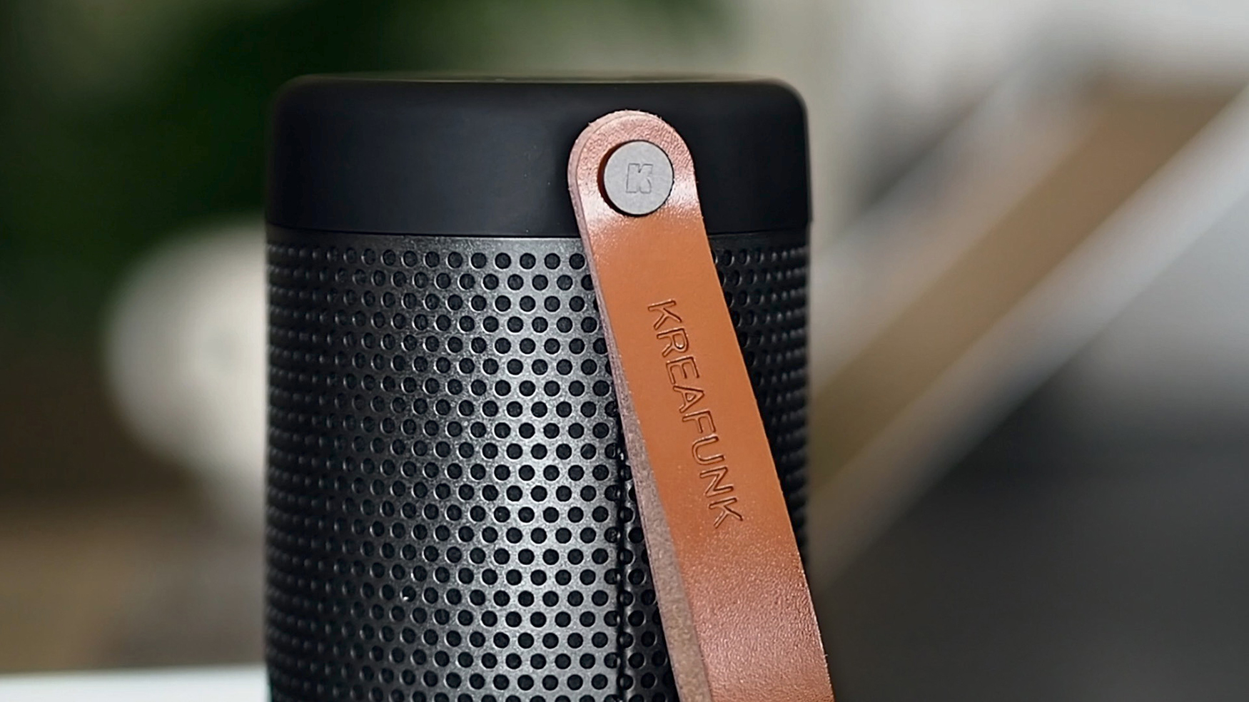 Kreafunk aCOUSTIC Bluetooth-Lautsprecher Black Edition