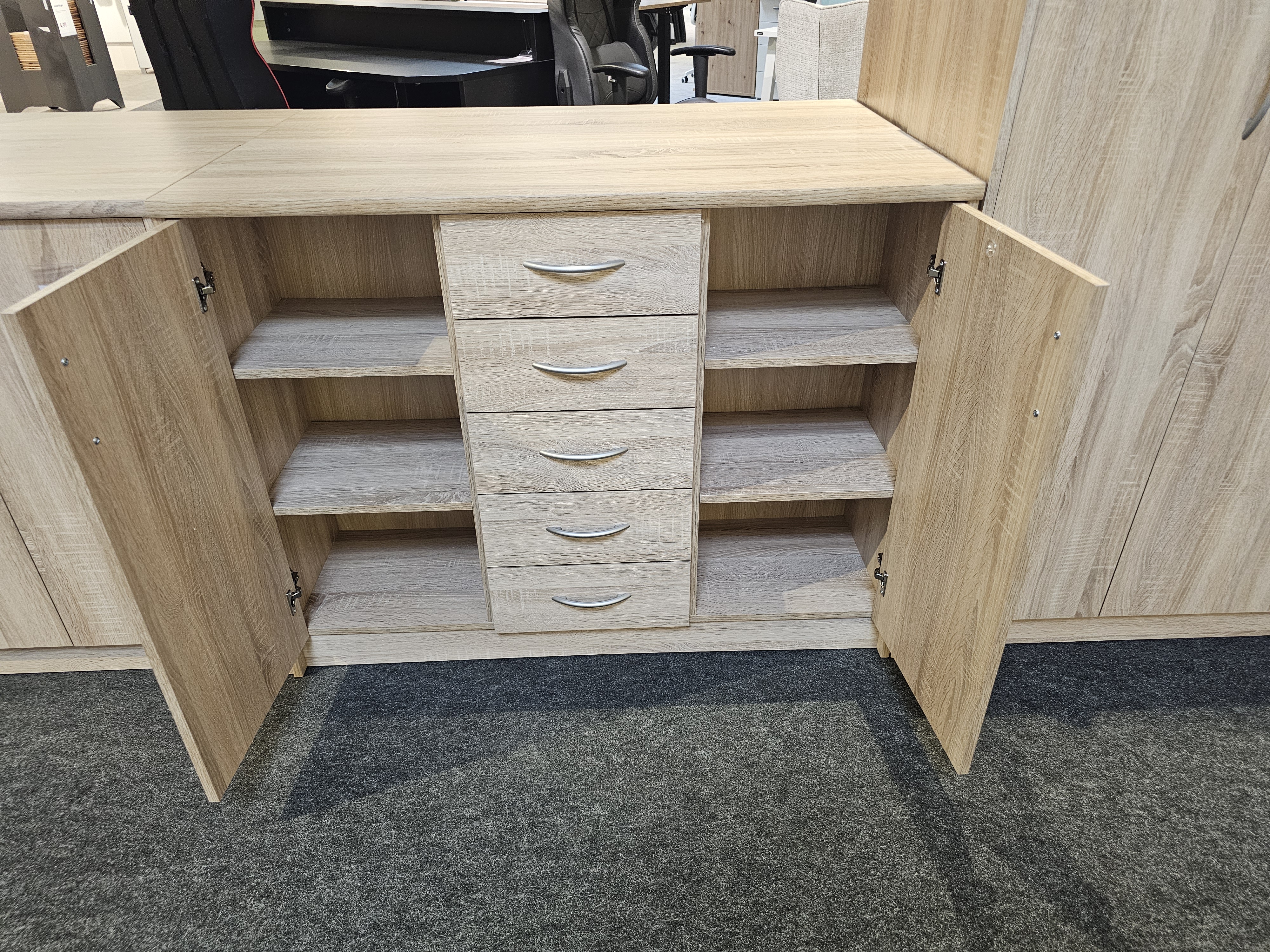 Kommode OPTIMUS in Holzfarben