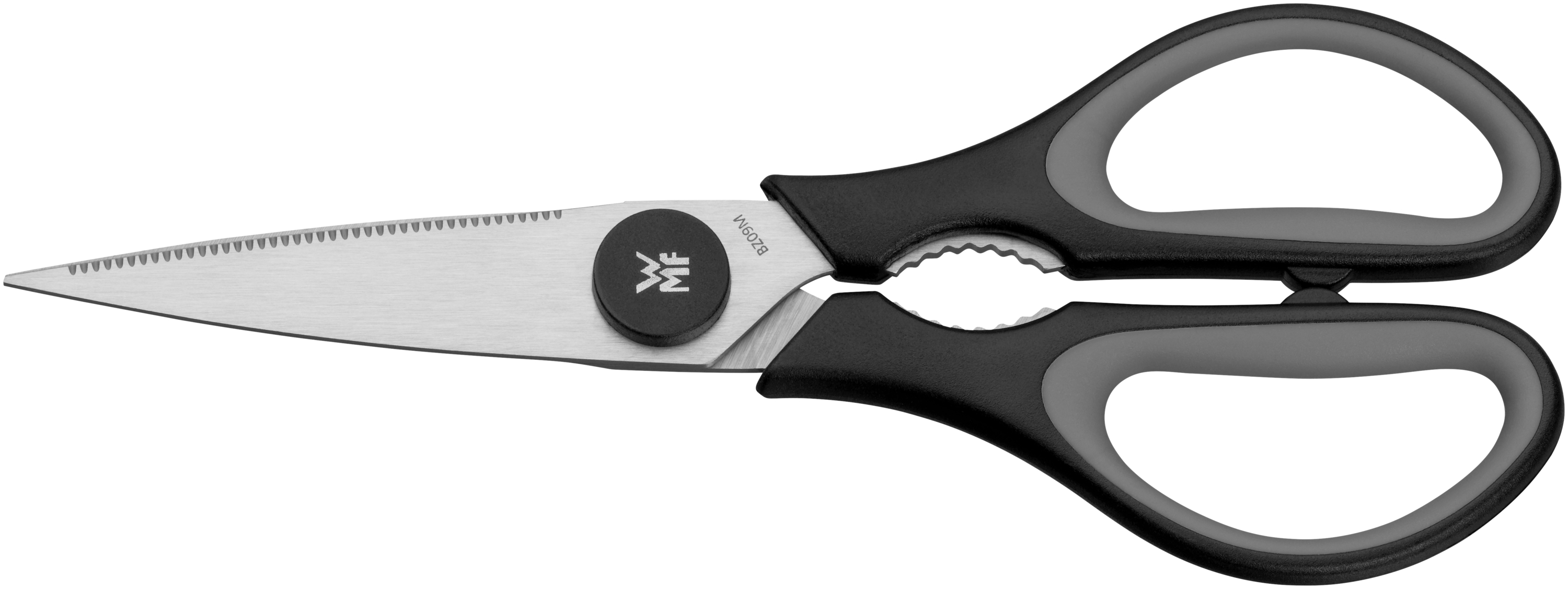 WMF Touch Küchenschere, 21 cm, Schwarz in schwarz