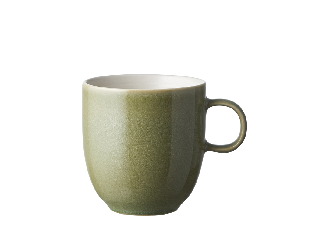F&H Becher STUDIO ROUND NORTH 0,33 Liter in Farbe Moss mix
