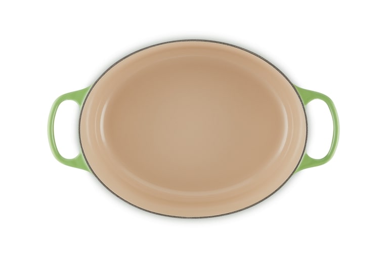 Le Creuset Bräter Sig 31cm in Farbe Bamboo Green Le Creuset Bräter Sig 31cm Bamboo Green Oval