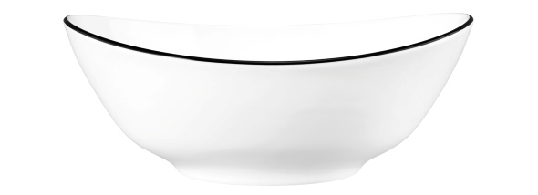 Seltmann Weiden Schüssel Modern Life/Black Line oval 21cm Seltmann Weiden Schüssel Modern Life/Black Line oval 21cm