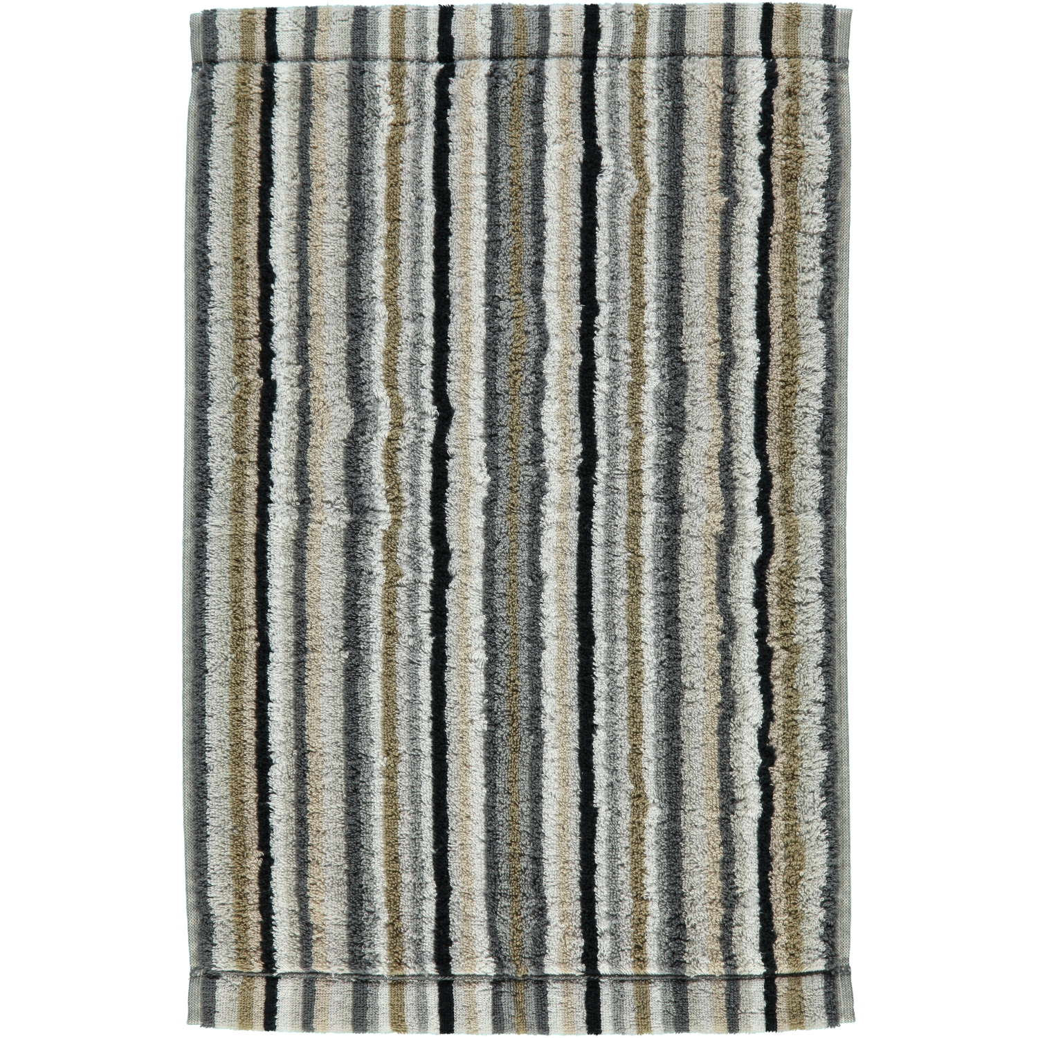 Cawö Gästetuch STRIPES 30x50cm in Farbe kiesel