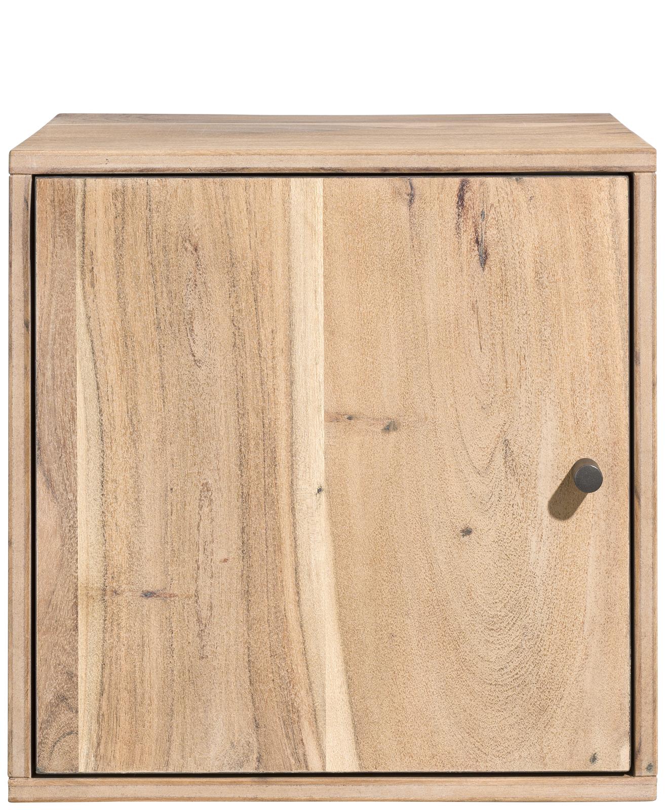 Henders & Hazel Box Vincent in Holzfarben/Schwarz