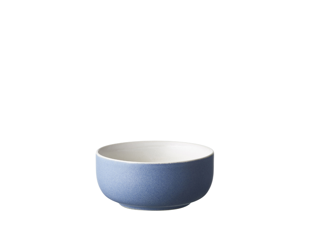 F&H Schale STUDIO ROUND NORTH in Farbe Matte river/Matte white