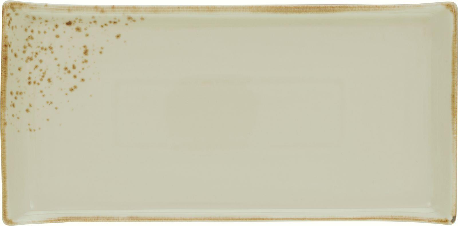 Creatable BBQ Platte 33x16,5cm Nature Collection Creme in Farbe Creme