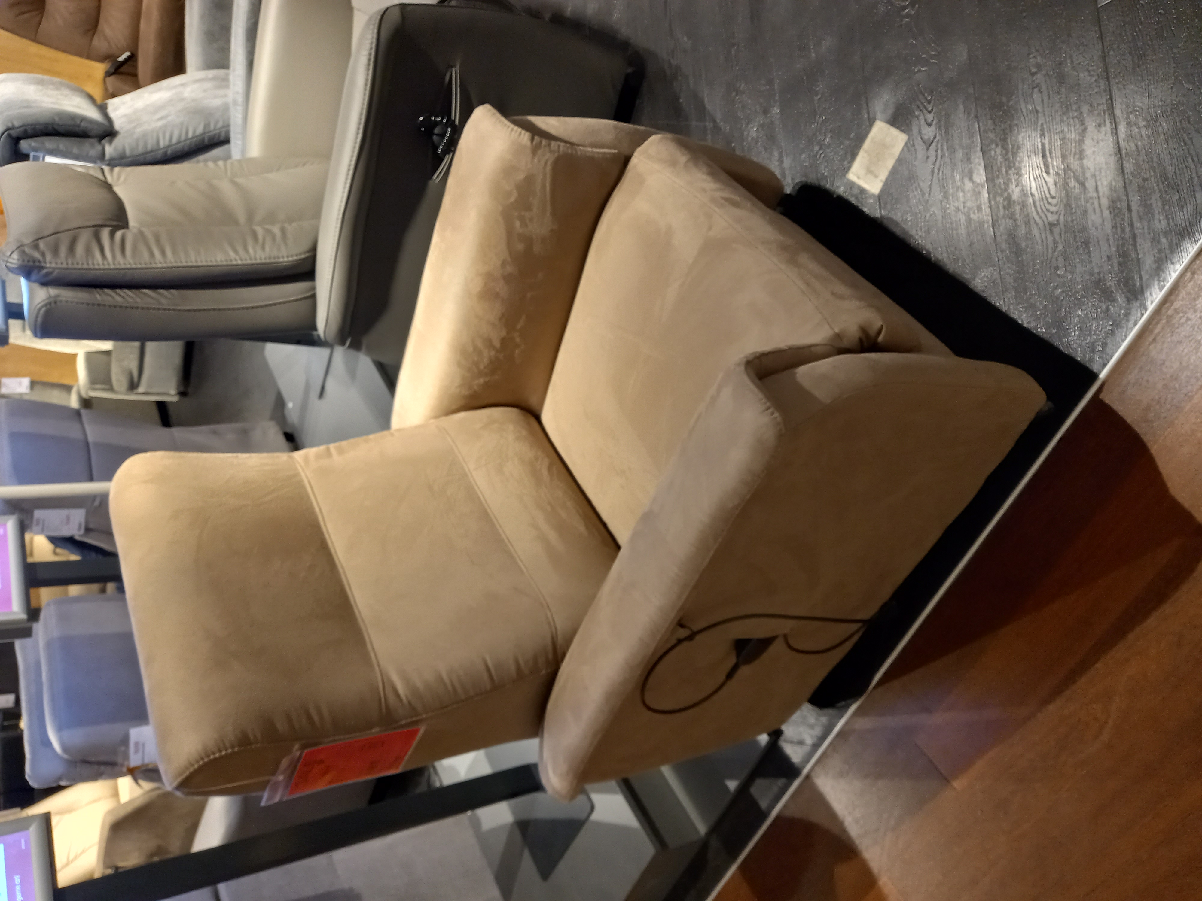 Knudsen TV-Sessel COMFORTIMES in Stoff Ranch liver