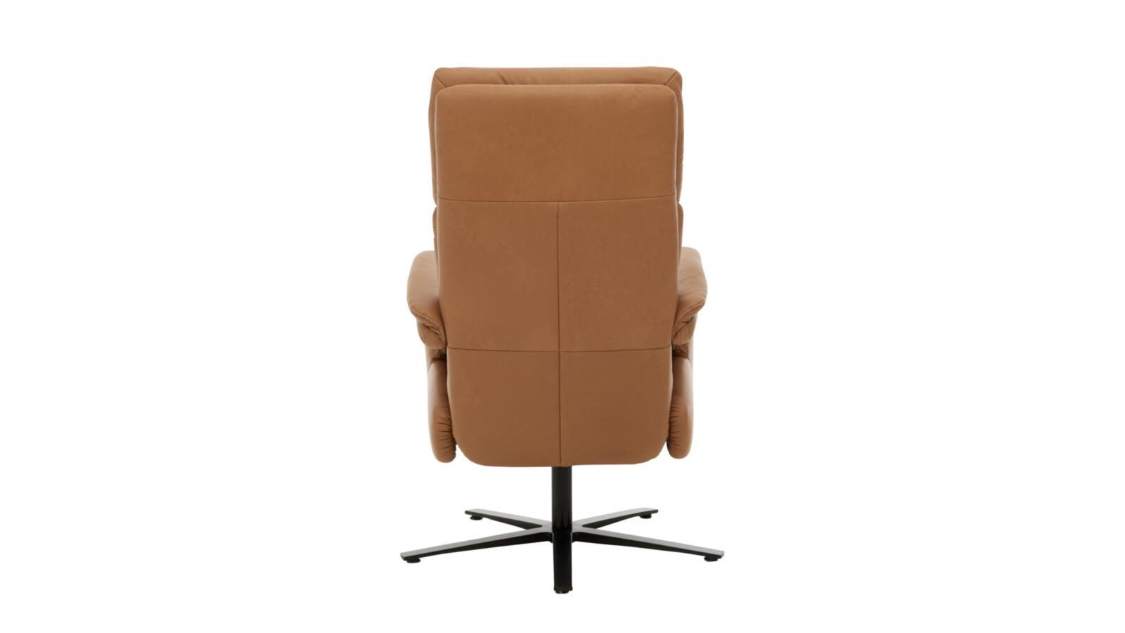 Interliving Relaxsessel INTERLIVING 4566 in Farbe Leder Longlife Evita hazel Interliving Relaxsessel INTERLIVING 4566 in Farbe Leder Longlife Evita hazel, Sessel, Armlehnenstuhl, Kunstleder, Braun, Drehstuhl