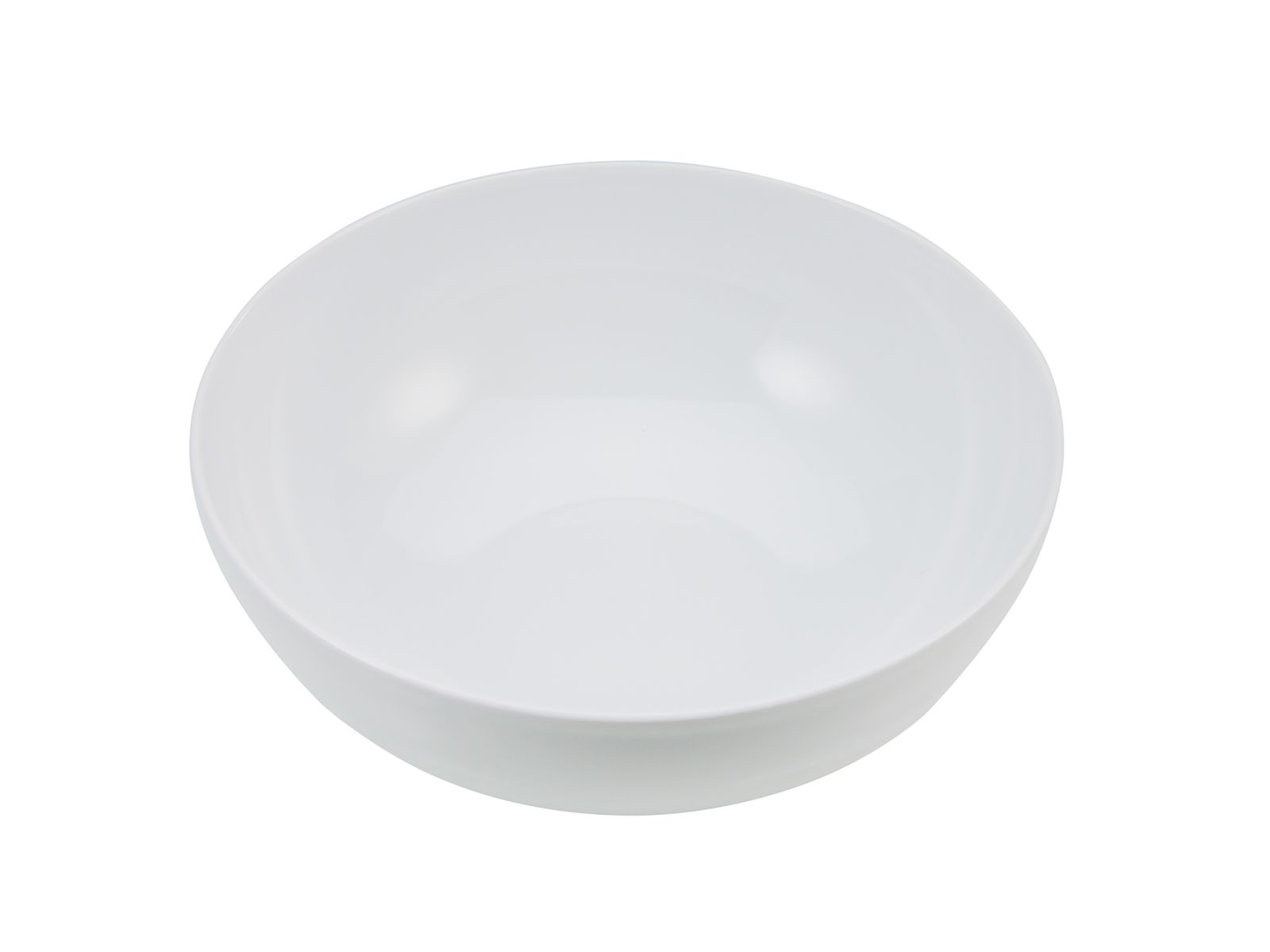 CreaTable Salatschüssel Insalata in Farbe Weiß glänzend