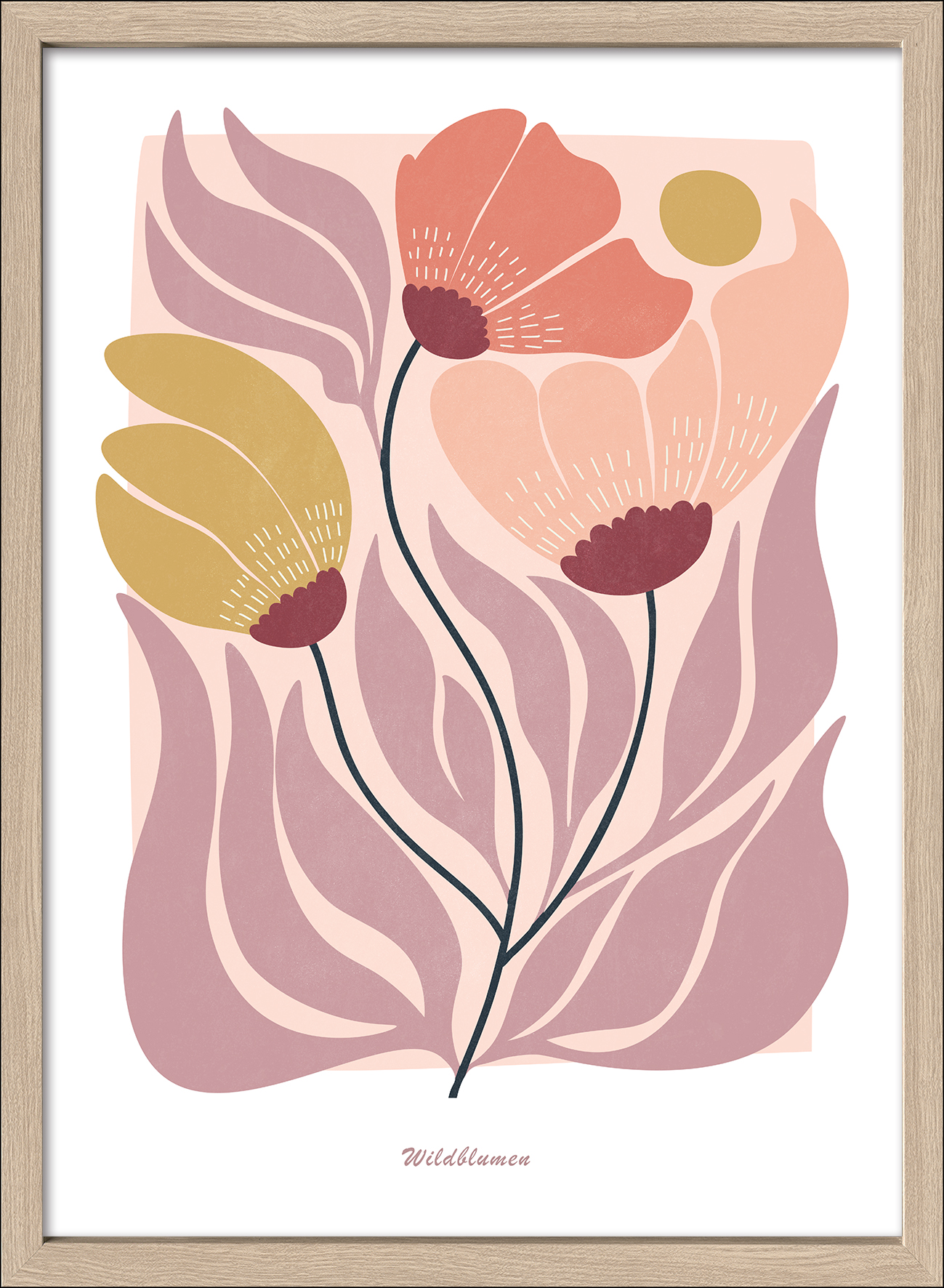 PRO ART Framed-Art Scandic Living 75x55cm Botanical Art VI PRO ART Framed-Art Scandic Living 75x55cm Botanical Art VI