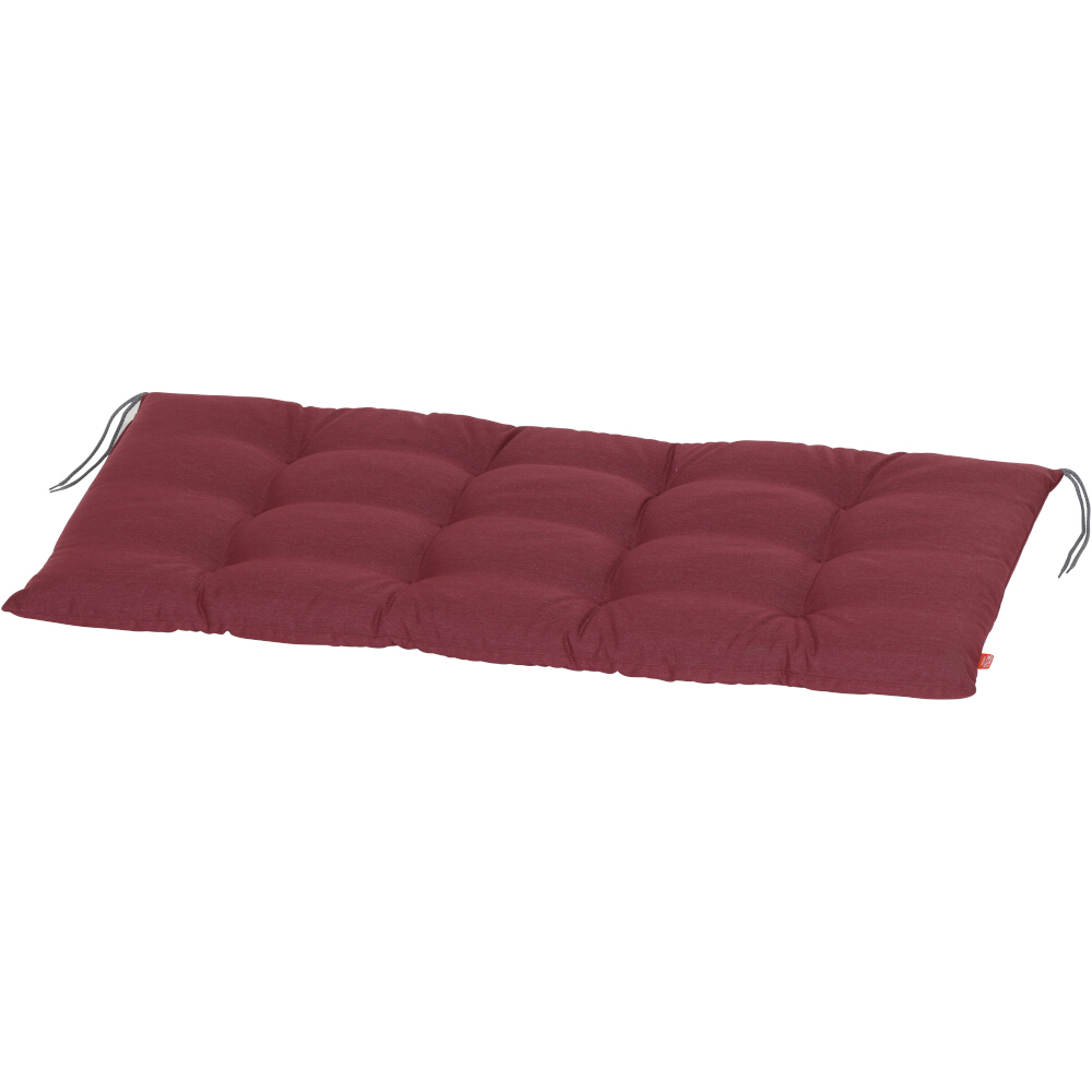 Gautzsch Banksitzkissen ATRIA ca. 120x48x6 cm in Stoff rot