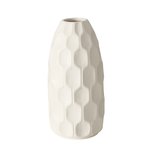 Boltze Vase Simona 19cm SIMINA in Steingut weiß